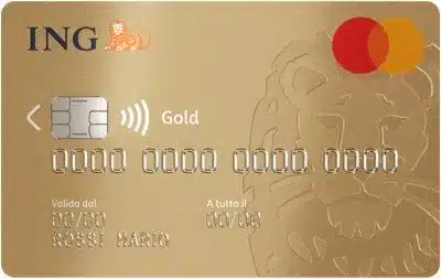 conto corrente arancio carta Mastercard Gold