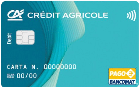 Carta di debito pagobancomat credit agricole